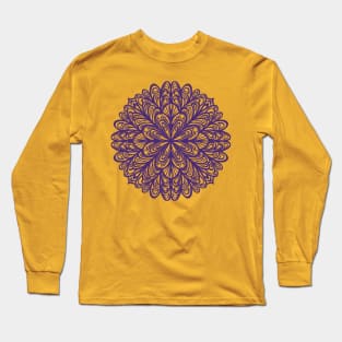 Echoing Flower Long Sleeve T-Shirt